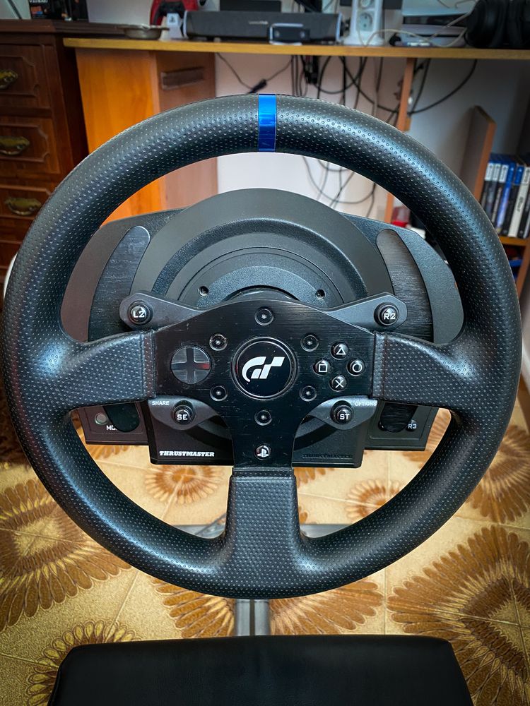 Aproveita e leva o  GT7 para PS5!!! Thrustmaster T300RS + Banco A1 GP
