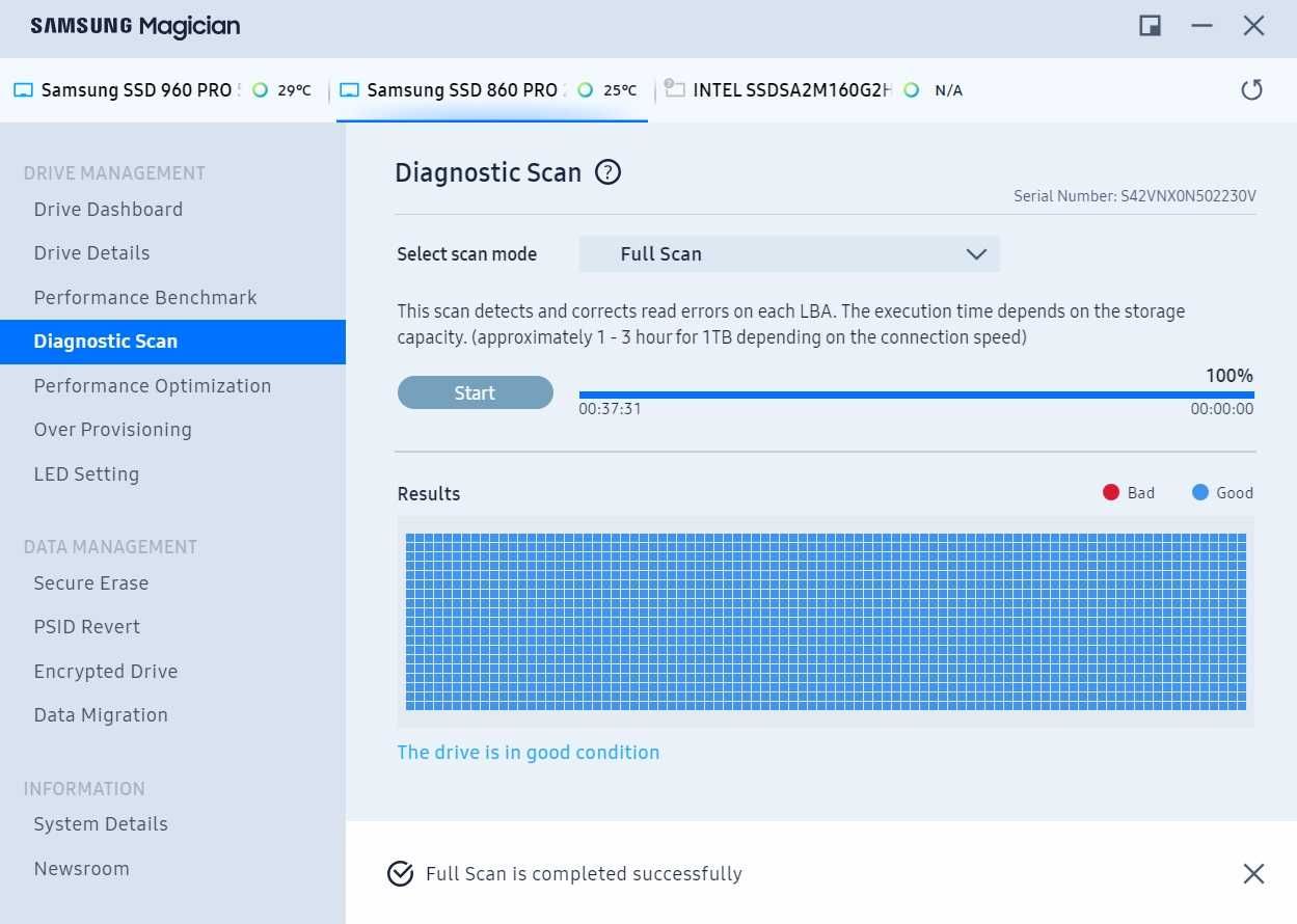 Samsung 860 PRO dysk SSD przenośny zewnętrzny 256GB