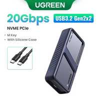 Ugreen SSD карман M2 NVME 20Gbps USB3.2 Gen2x2 (CM642)