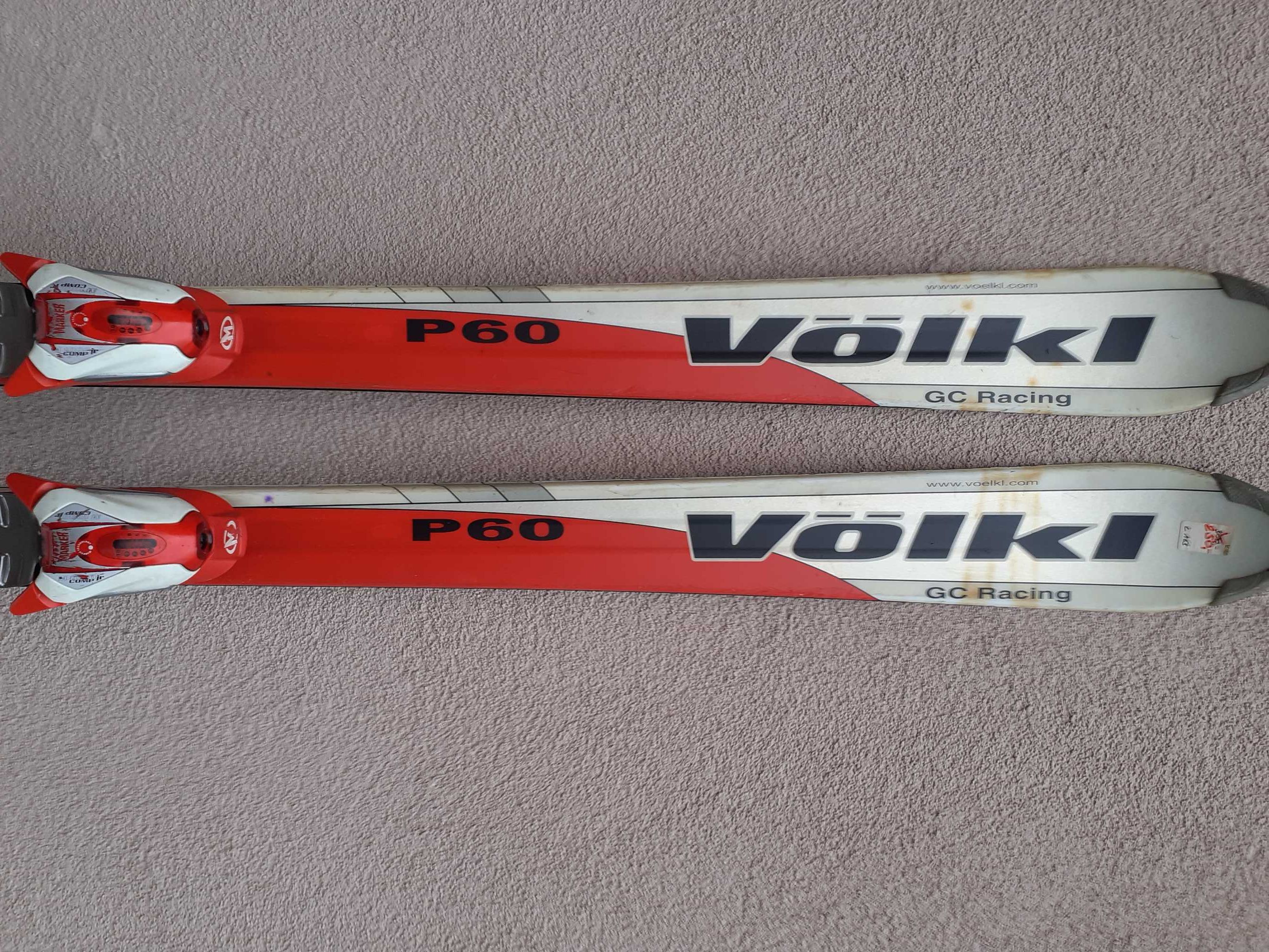 Narty Volkl P60 GC Racing 163 cm