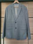 Modna marynarka w kratę slim fit  - RESERVED
