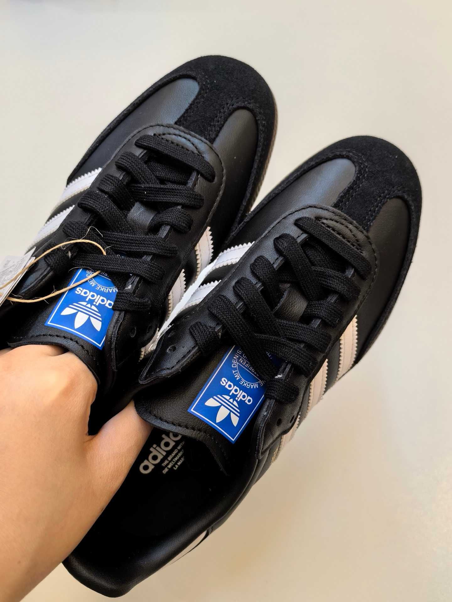 Nowe\B75807*adidas^SambaOG*|Czarny ButyUnisexTrampki.40