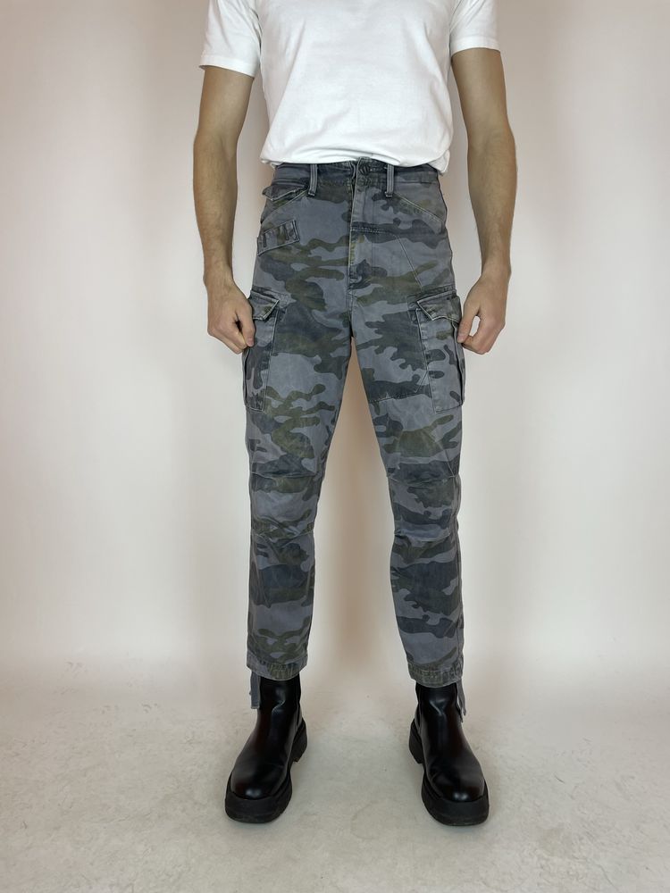 Чоловічі війскові камуфляжні карго штани g-star rovic розмір 27?/ S