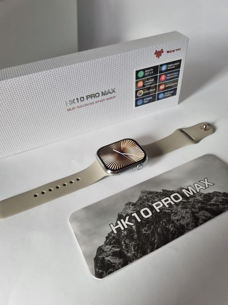Smartwatch HK10 Pro Max NOWY AMOLED menu PL