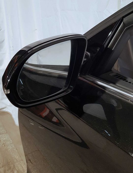 Drzwi Lewe Przednie Audi A8 D4 Czarne Kompletne z Boczkiem