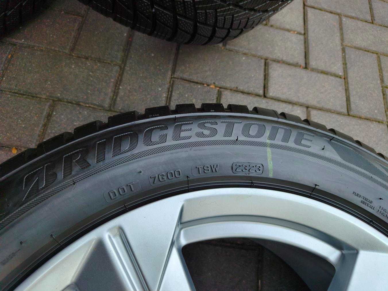 5x112 Koła Zimowe R18 AUDI A6 C8 ET39 225/55 Bridgestone 2023r 8m 4szt