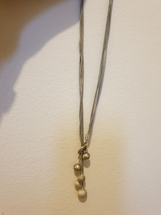 Posrebrzany naszyjnik