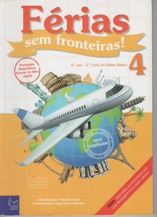 Fichas de Férias- Língua portuguesa/ Matemática e Estudo Meio- 4º ano
