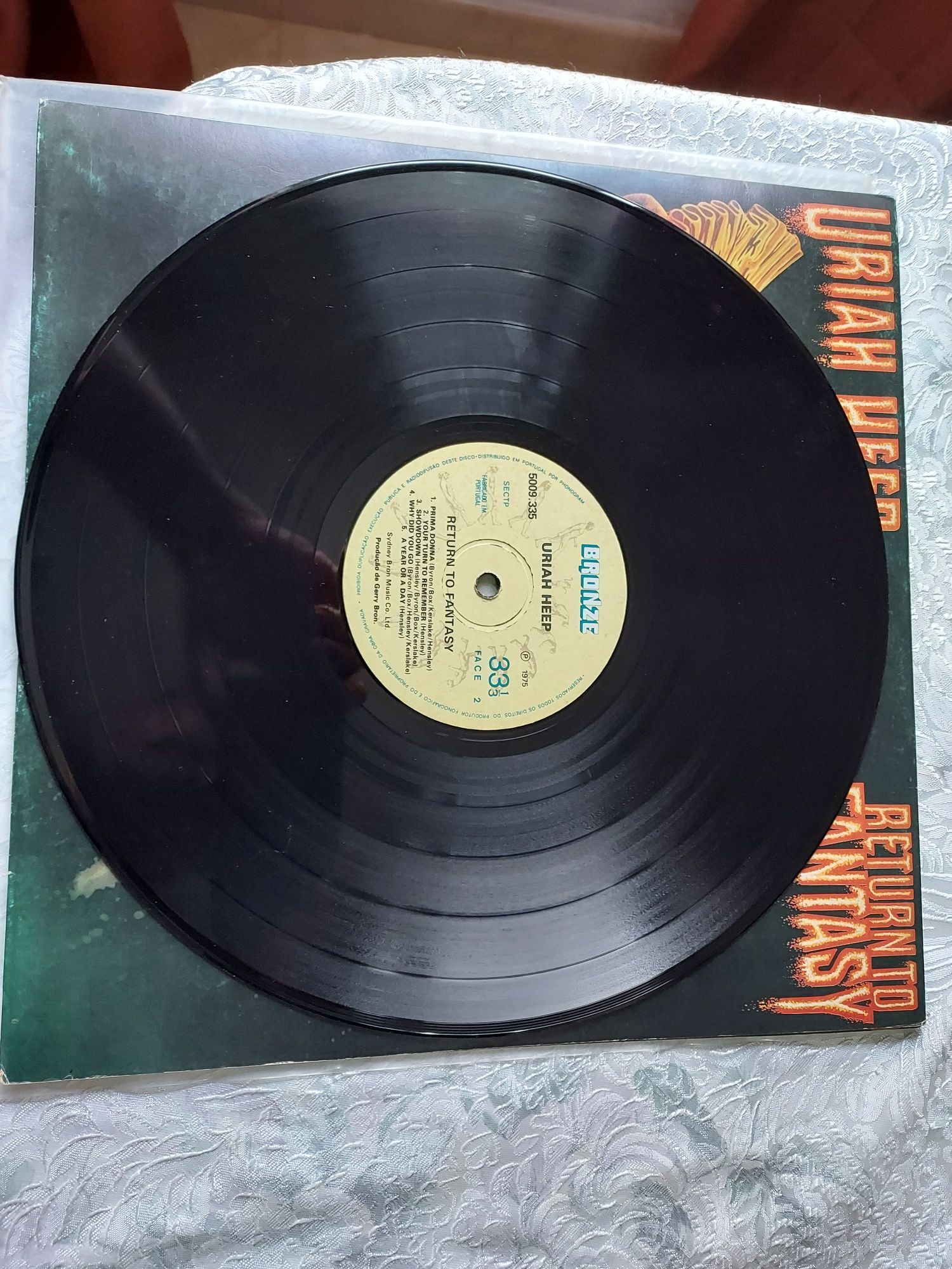 Albuns vinil dos Uriah Heep