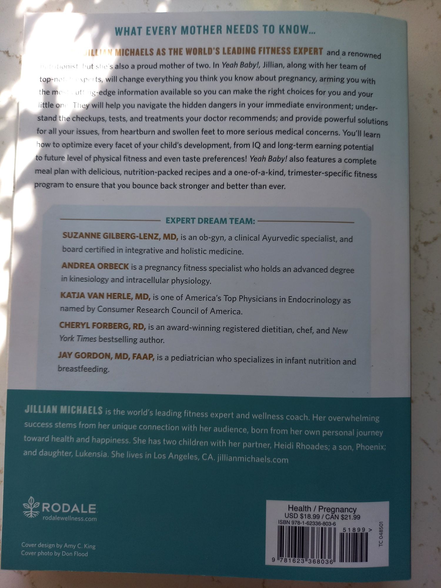 Książka Jillian Michaels Yeah baby Przygotowanie do ciąży