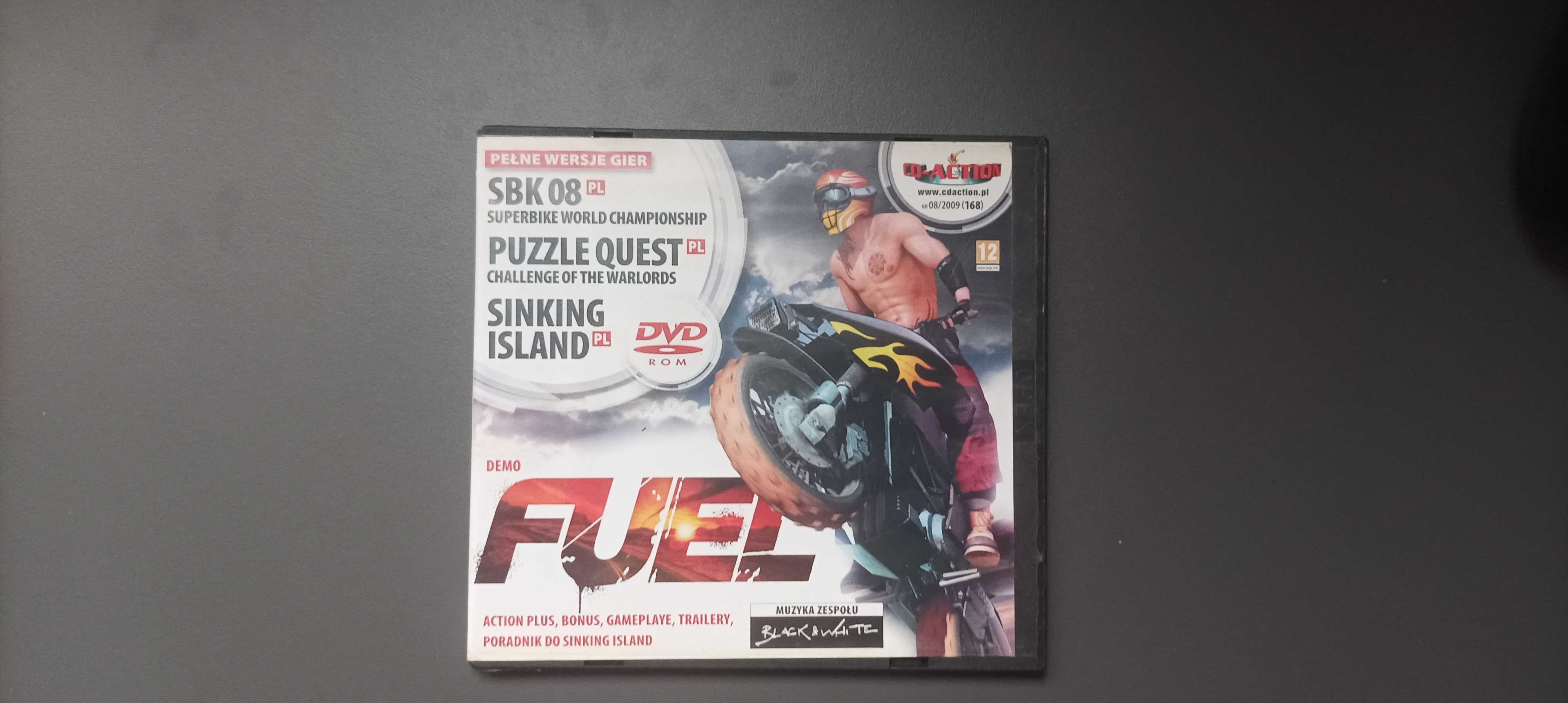 SBK 08, Puzzle Quest, Sinking Island (CD-Action nr 168) Gry PC