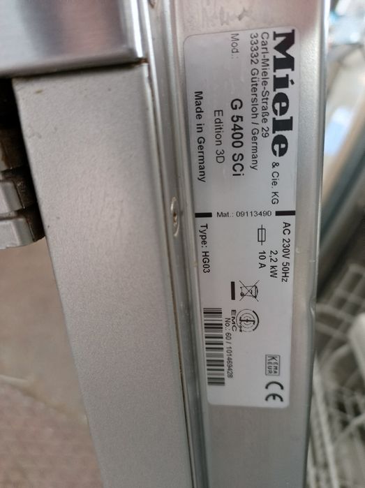 Zmywarka 60 cm Miele G 5400 SCi gwarancja