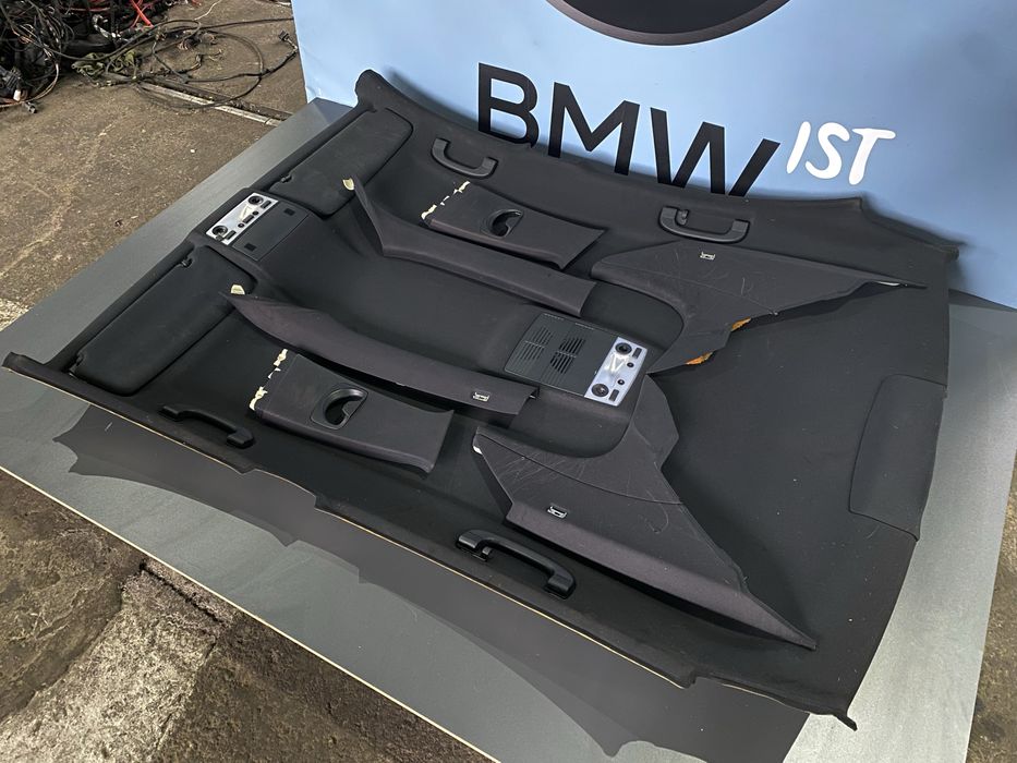 Чорний Потолок BMW E60 Седан Чорна Стеля БМВ Е60 Без Люка Оригінал