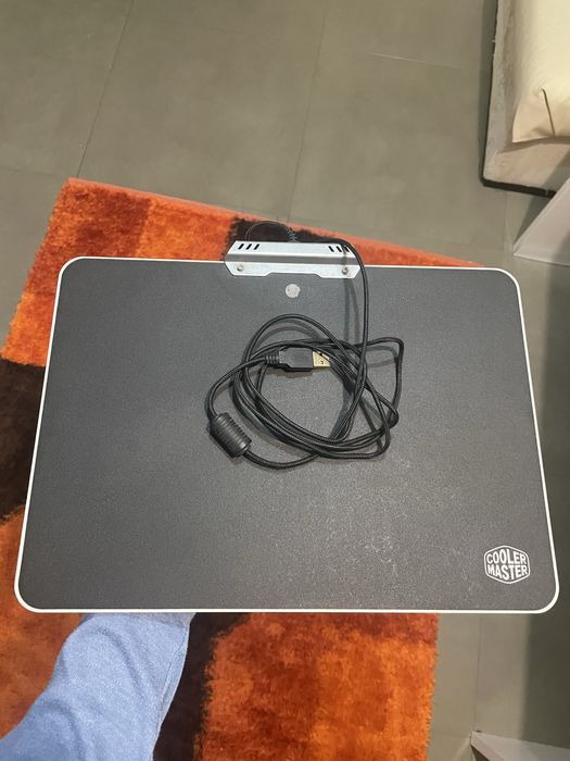 RGB Hard Gaming Mouse Pad CoolerMaster