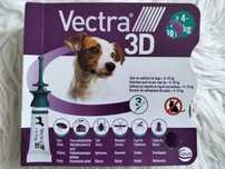 Krople na kleszcze dla Psa  Vectra 3 D.