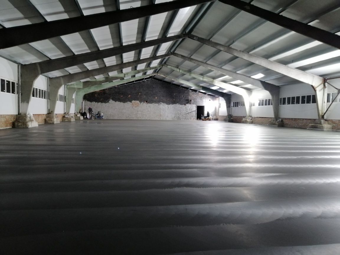 Чернівці.Промислова бетонна підлога,бетонна стяжка, топінг