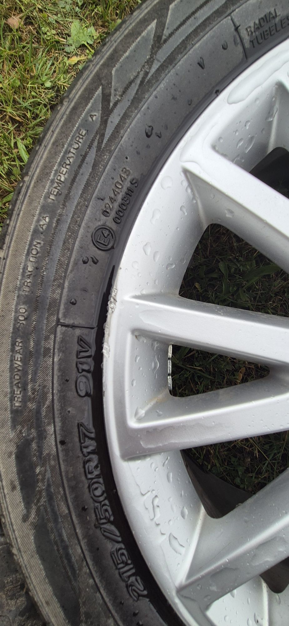 Alufelgi 17 audi, vw oryginał