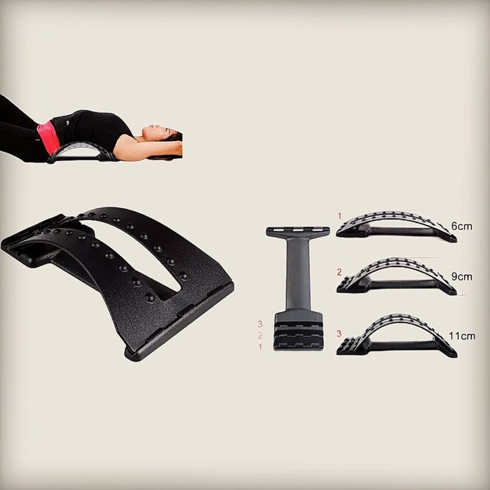 Тренажер-массажер мостик для спины/тренажер масажер для спини
