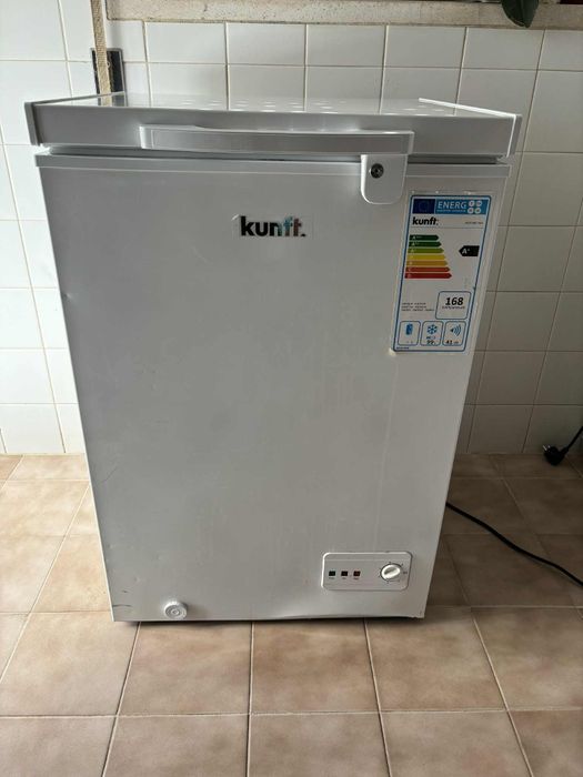 Arca Frigorífica Kunft:  90€ ,Funcional, com Marcas de Uso
