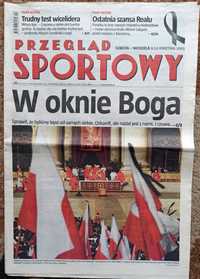 Przegląd Sportowy z  z  9-10 kwietnia 2005 roku. Jan Paweł II