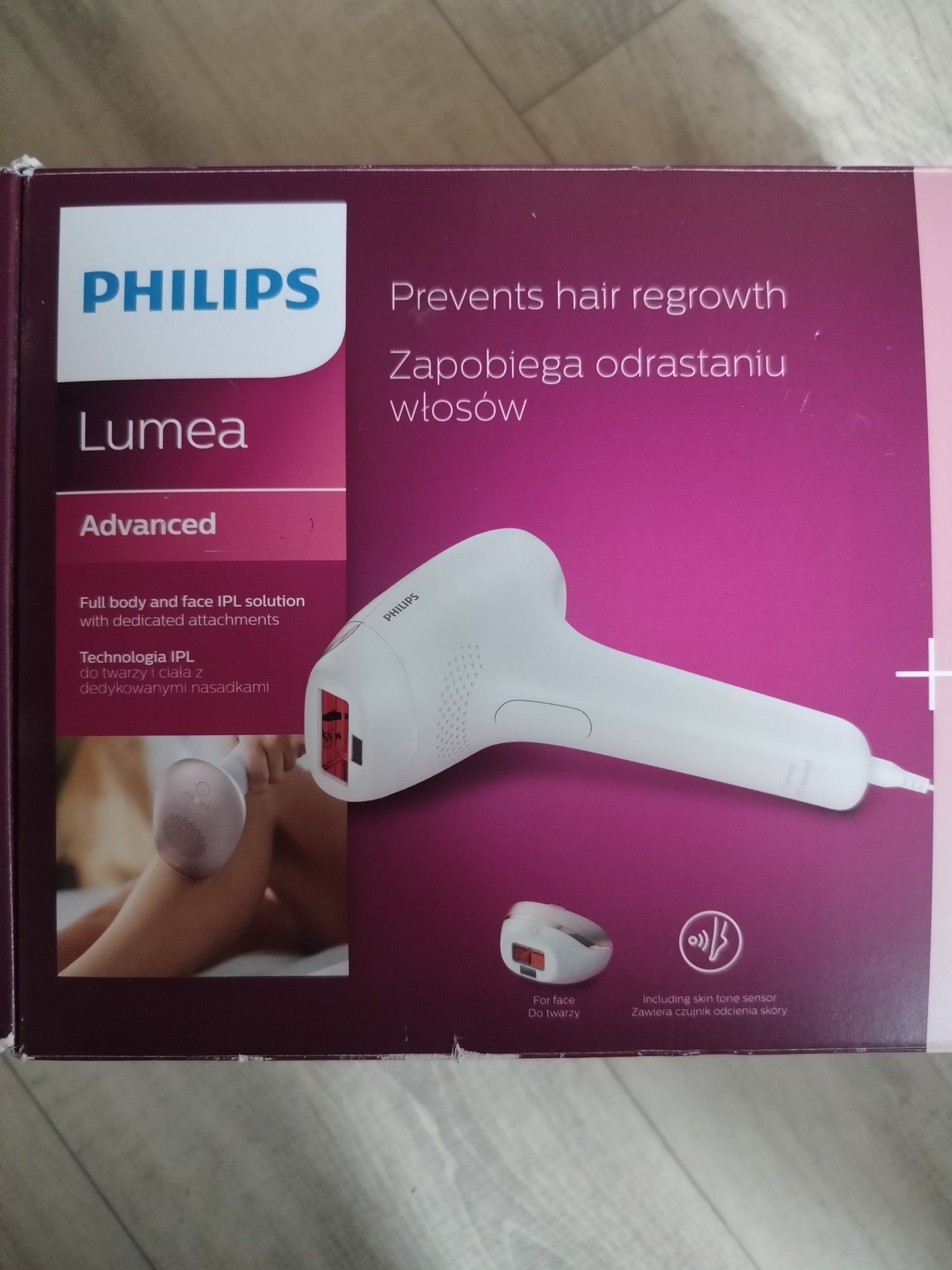 Depilator laserowy Philips Lumea