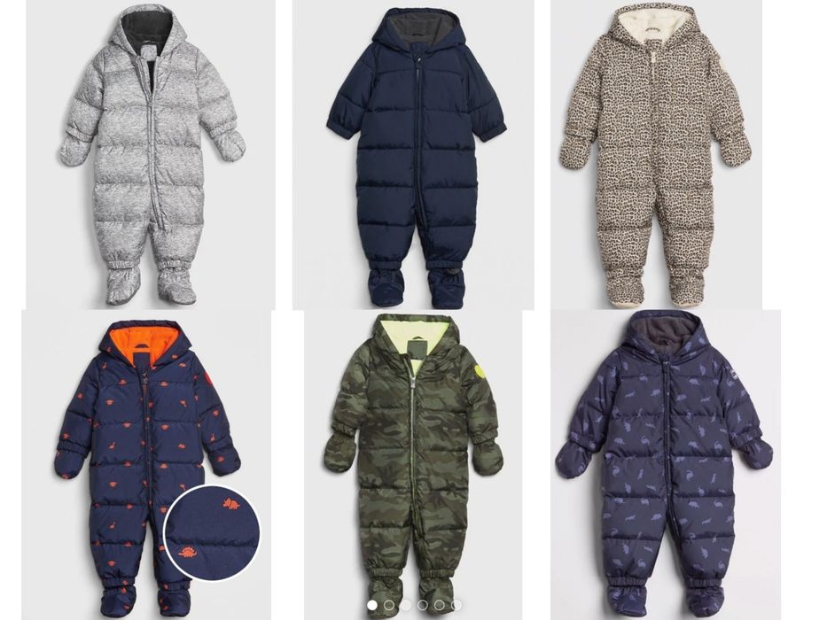 Зимовий комбінезон Gap 6-12 комбинезон Gap 12-18 комбинезон Геп