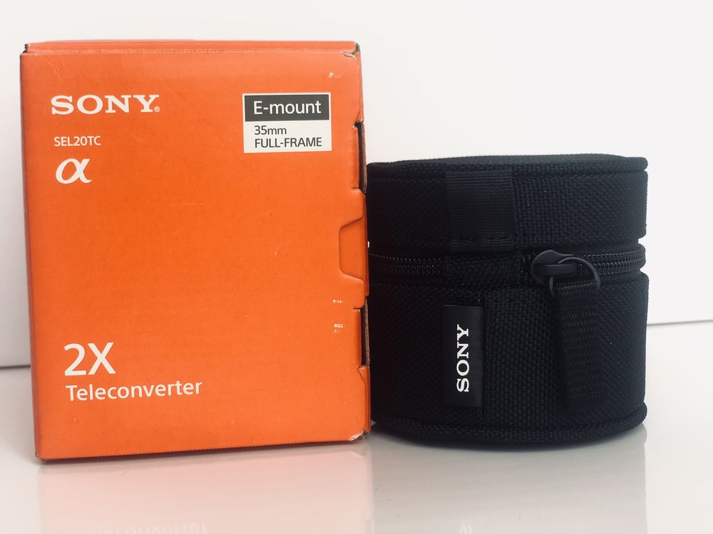 Об‘єктив Sony E-mount 2X Телеконвертер SEL20TC SYX 35 mm Full-Frame
