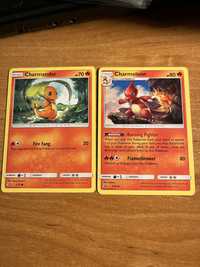 Karty pokemon oryginalne starsze zestaw Charmeleon Charmander