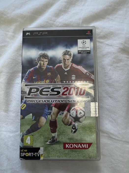 Jogo Pro Evolution Soccer 2010 para PSP