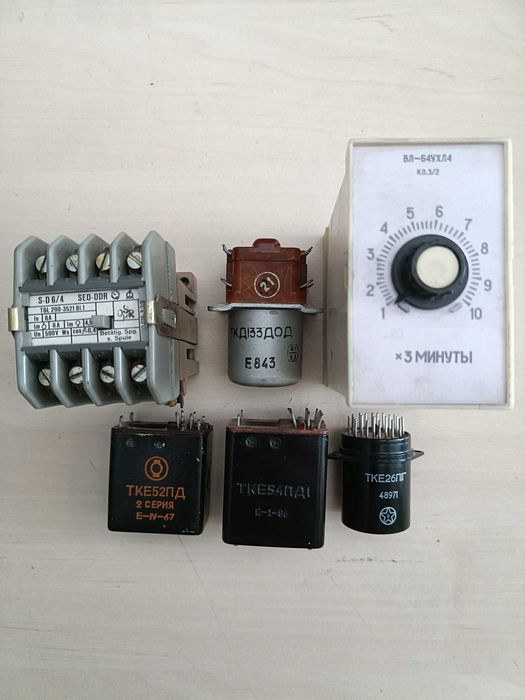 Реле тке, ткд, ртт