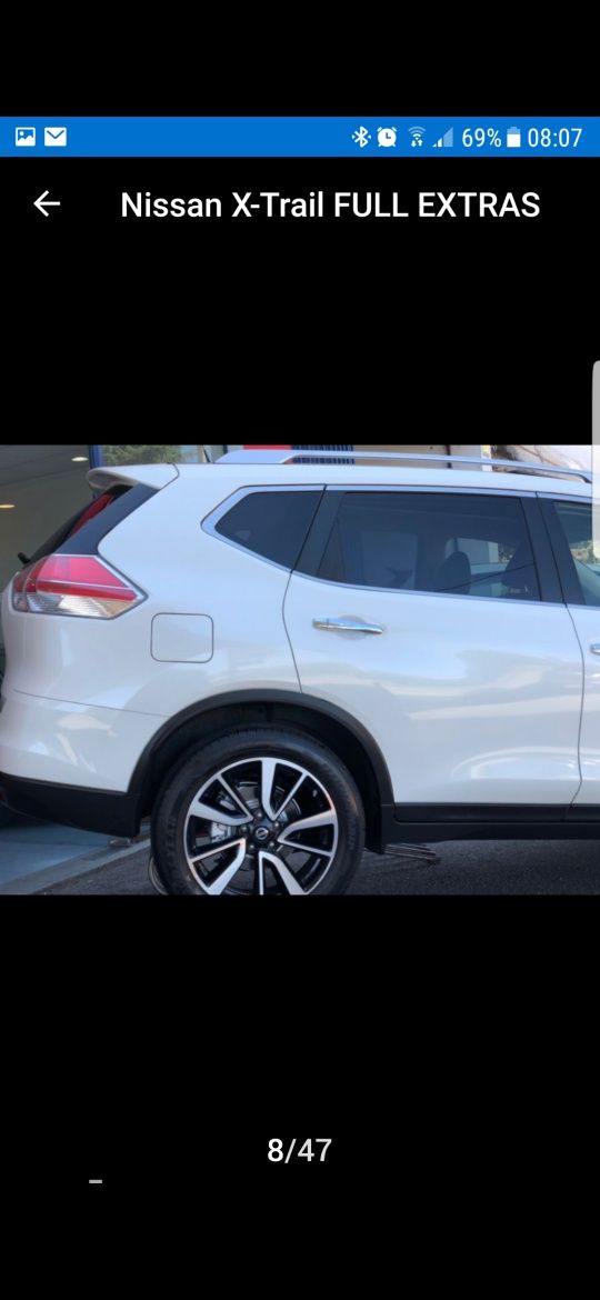 Nissan xtrail 7lugares