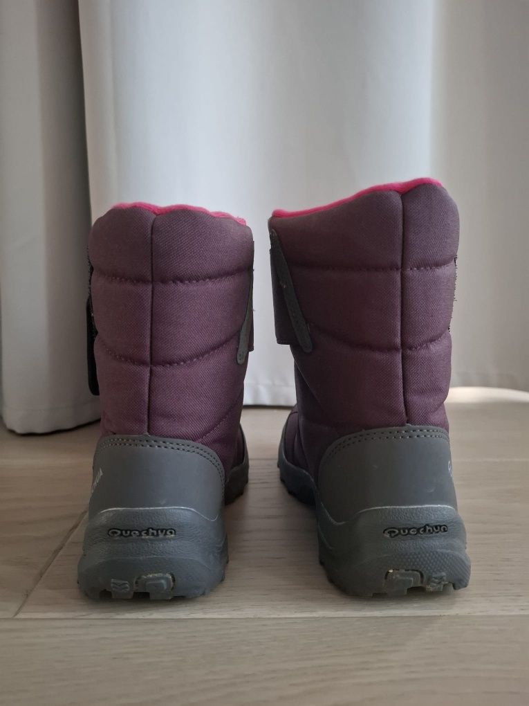 Buty zimowe wodoodporne śniegowce quechua decathlon 29 jak nowe