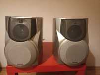 Zestaw: AIWA trójdrożne drewniane kolumny 40W + wieża