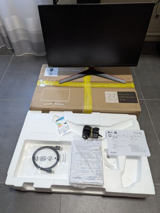 Монітор LG UltraGear 27GN800-B | QHD 2K IPS 10 bit 144Hz 1ms HDR10