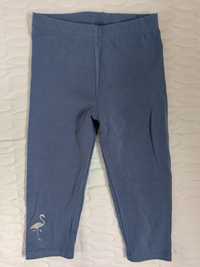 Smyk r. 122 legginsy 3/4, jak nowe