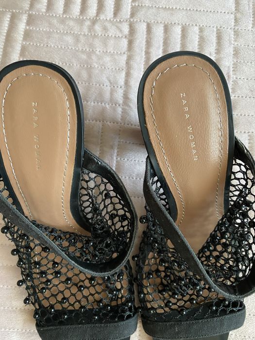 Klapki Zara Woman rozmiar 38