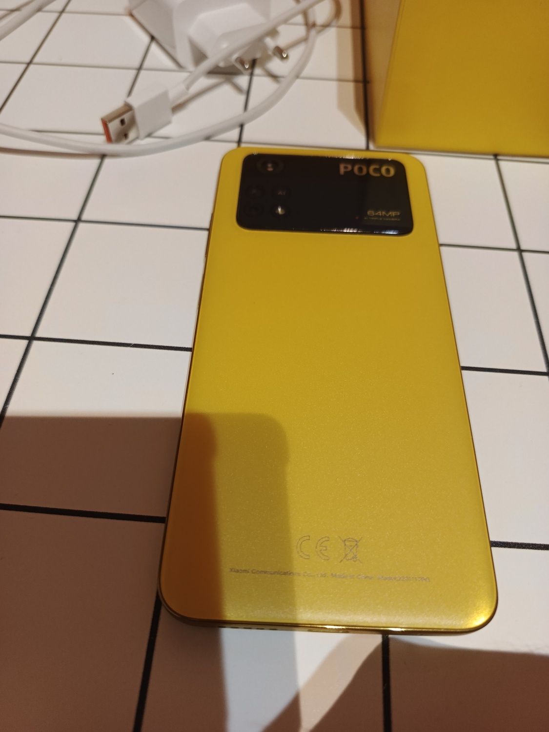 Poco M4 Pro idealny, jak nowy Żółty Yellow smartfon Android
