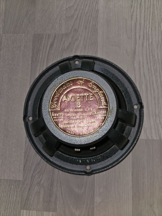 Goodmans Axiette 8 — легендарні AlNiCo динаміки з Англії