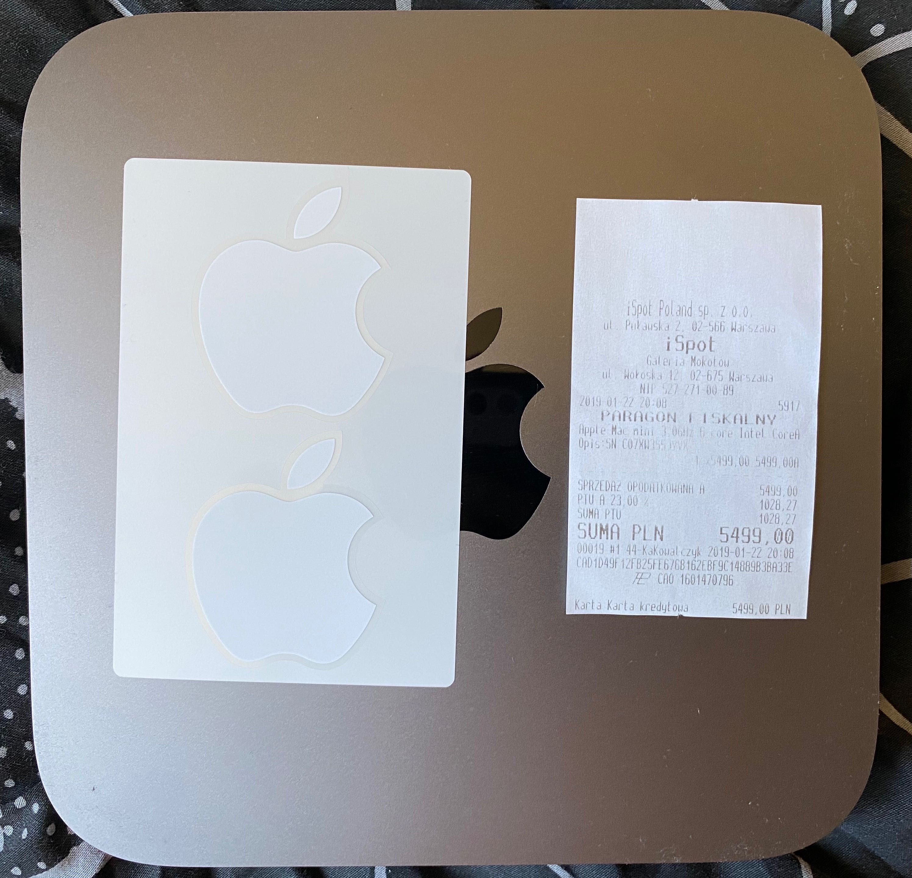 Mac mini 2018 | i5 3,0 GHz | 8GB RAM | 256 GB SSD