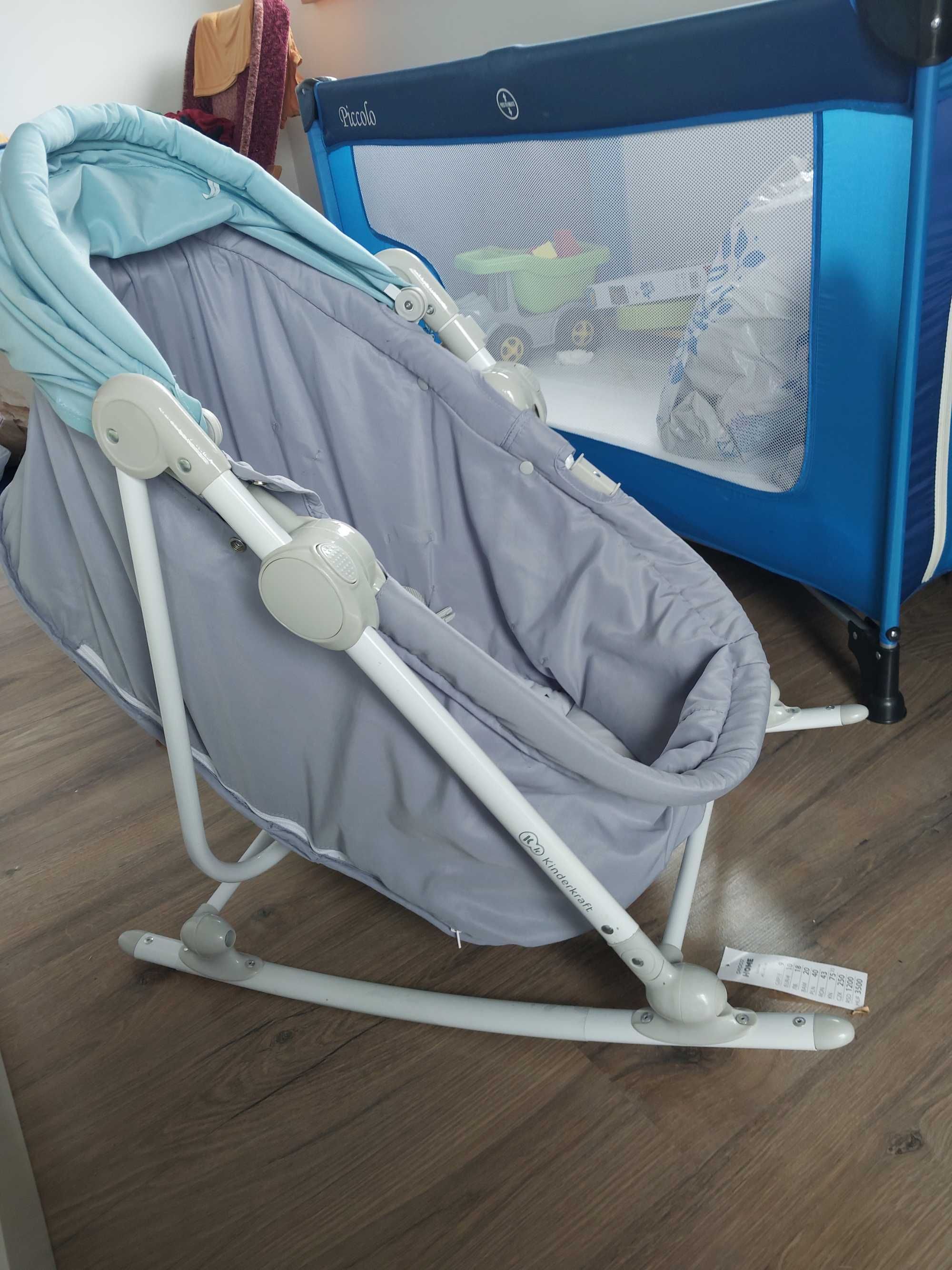 Leżaczek kinderkraft UNIMO 5w1 niebieski