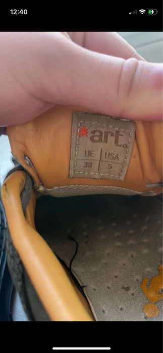 Взуття ArtCompany чоботи 38 розмір