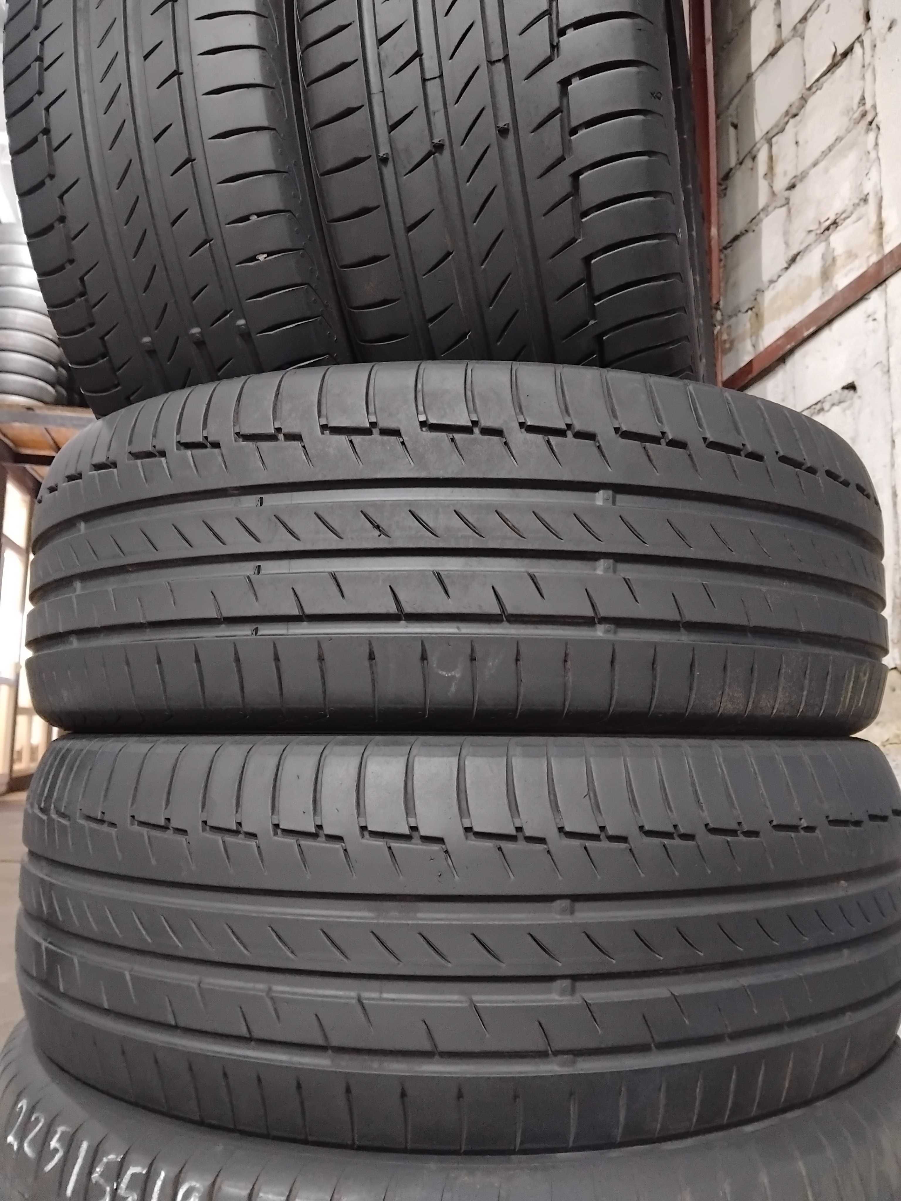 Шини бу 225/55 R19 Continental Premium Contact 6 Комплект Пара Літо