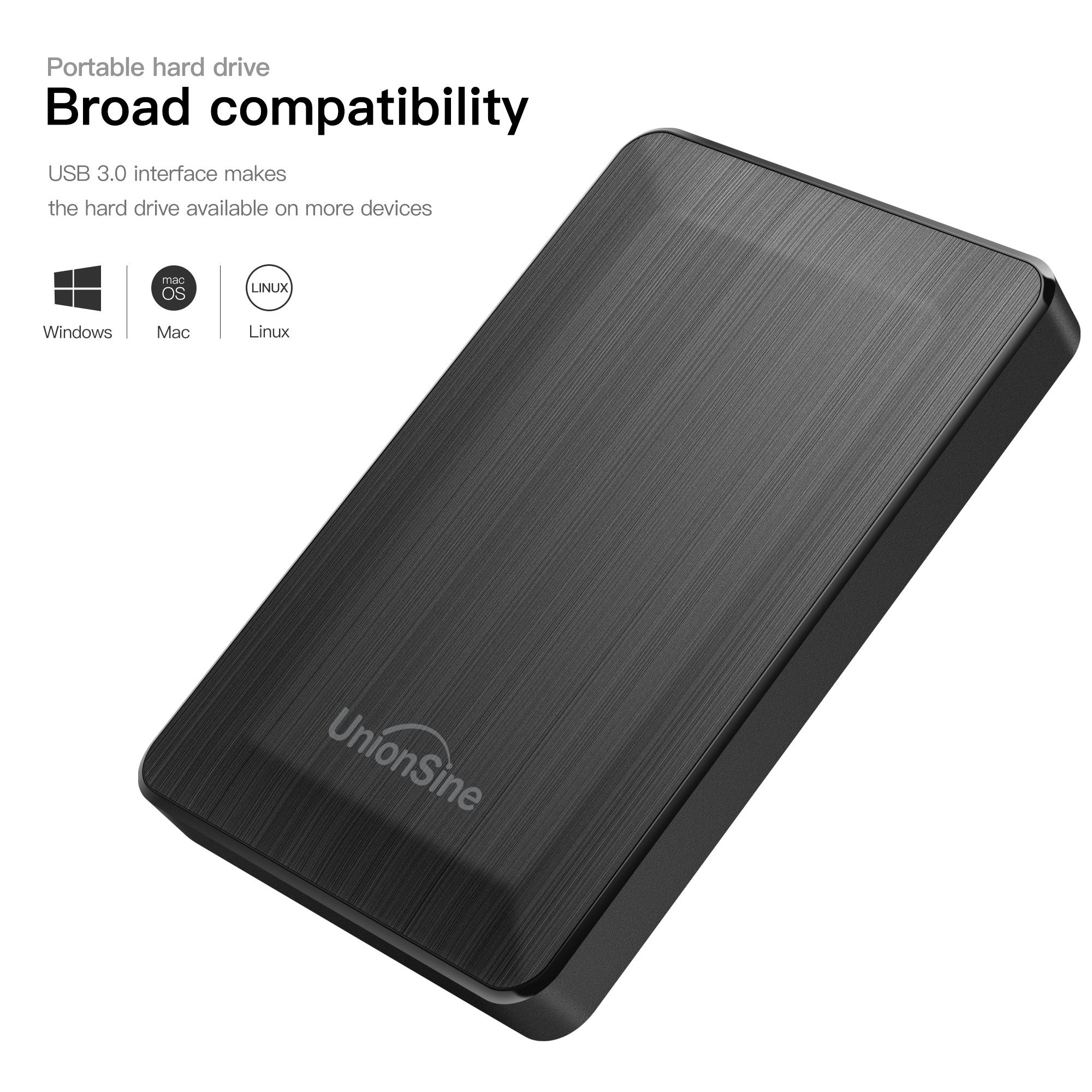 250GB Disco Externo Hard Drive HHD USB 3.0 PC Mac Linux Portátil etc