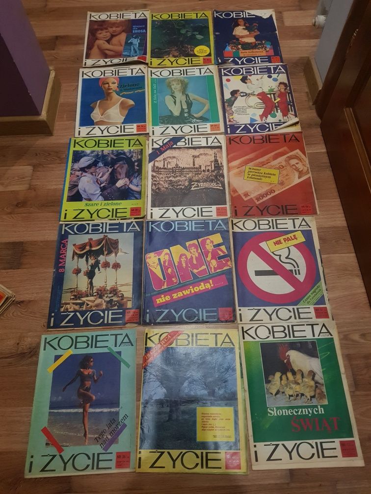 66 x Kobieta i życie stare czasopismo / magazyn prl okazja