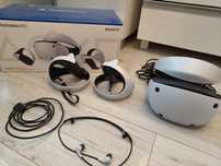 PlayStation VR2 PS5 — komplet, oryginał, plamy na soczewkach