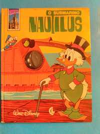 Livro O submarino Nautilus - Disneylândia