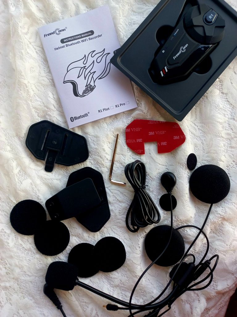 Мотогарнітура Freedconn R1-PLUS Motorcycle Blutooth Intercom *нова