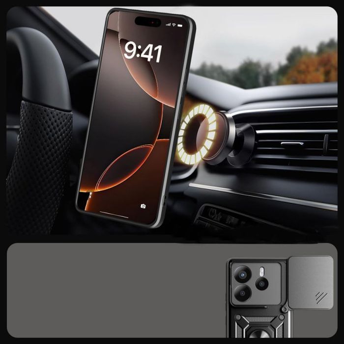 Tech-Protect Camshield Pro Xiaomi Redmi Note 14 5G Matte Black