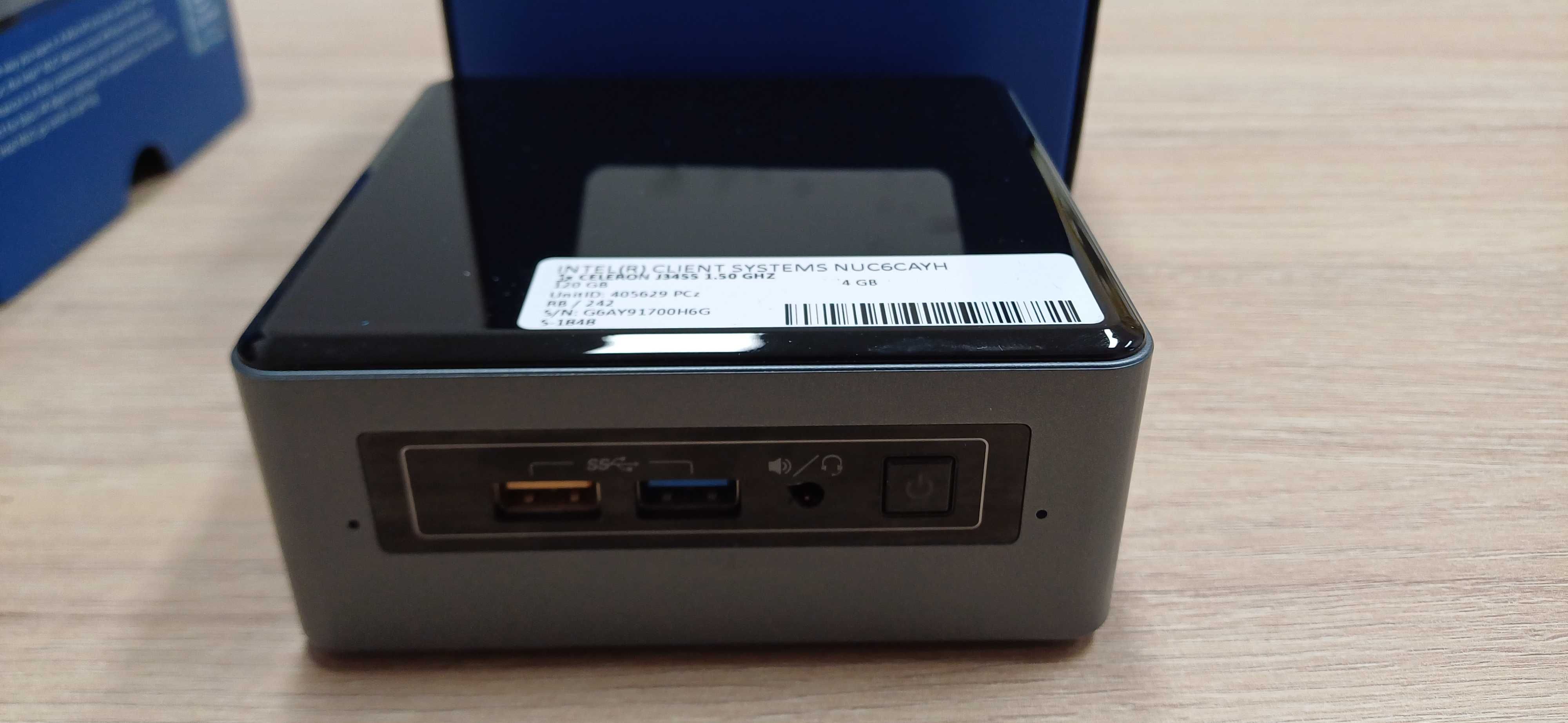 Mini-PC Intel NUC6CAYH – Celeron J3455