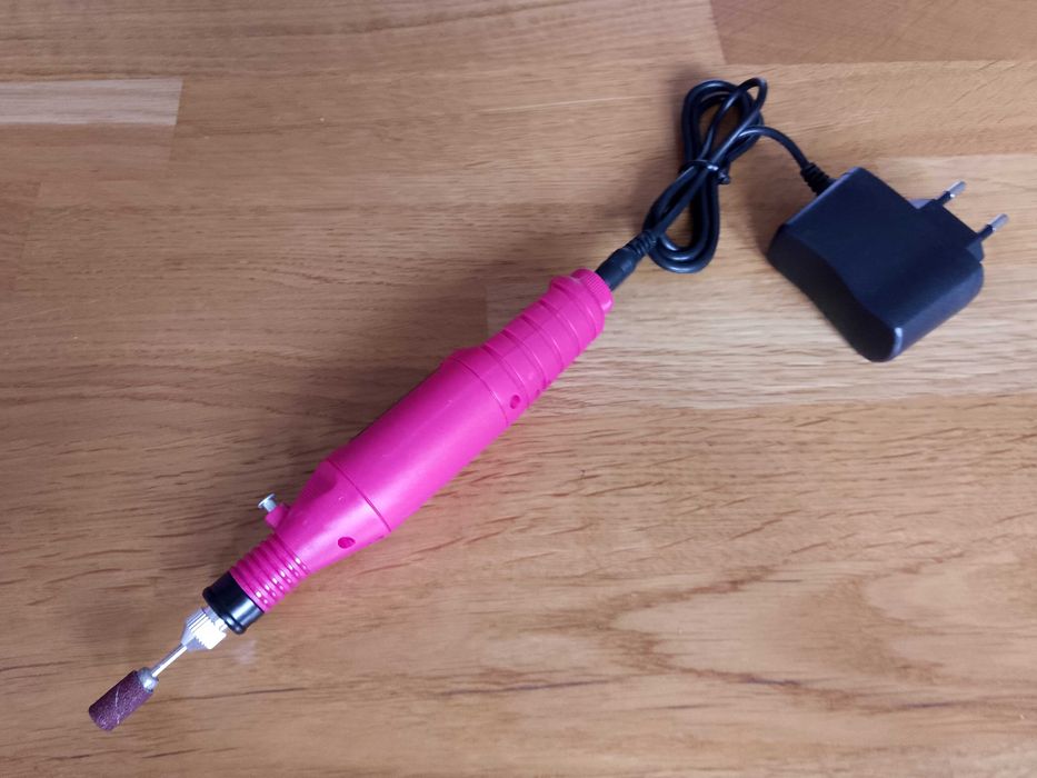 FREZARKA DO PAZNOKCI MANICURE pedicure + FREZY zestaw super sprawa kos